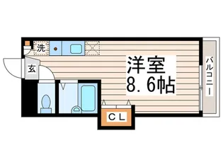 アズ-ル沼袋【1階】の間取り