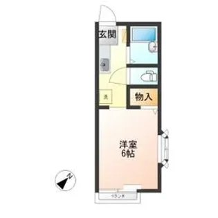 プレザン【2階】の間取り