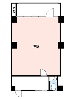 ラ・メール鵠沼【1階】の間取り