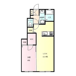 サンハイム A (樋越町1034)【1階】の間取り