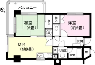 ダイアパレス山中湖第2【3階】の間取り