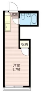 カーサ・マスミA【2階】の間取り