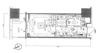 麻布台ヒルズレジデンスB【9階】の間取り