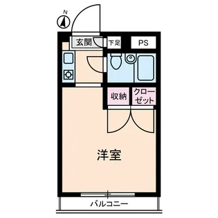 ブライトコート壱番館【2階】の間取り