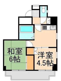 メインステージ北千住【2階】の間取り
