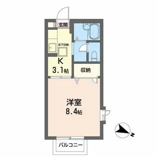 ポワロSJ【1階】の間取り