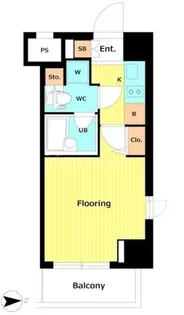 スカイコート板橋弐番館【2階】の間取り