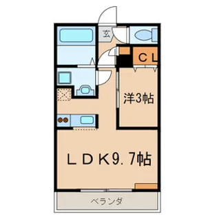 ストリーム【3階】の間取り