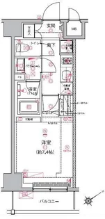 アルテシモシェルト【2階】の間取り