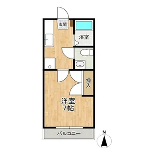 T・Mハイツ【2階】の間取り