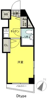 フェニックス茗荷谷【5階】の間取り