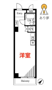 グランドメゾン鶴見ノースウイング【9階】の間取り