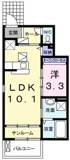 ステッラ丸山【1階】の間取り