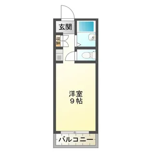 イースト【3階】の間取り