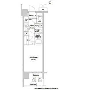 コンフォリア大島【10階】の間取り