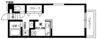 グランディール2番館【1階】の間取り