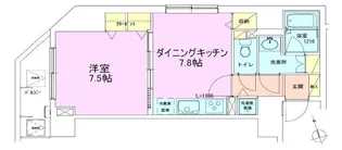 銀座レジデンス参番館【3階】の間取り