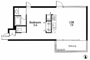 VILLA RONDOーヴィラロンドー【2階】の間取り