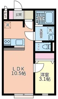 Star Ship(スターシップ)【1階】の間取り