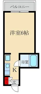 坂上マンション【3階】の間取り