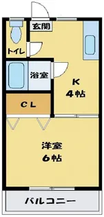 パークハイム【1階】の間取り
