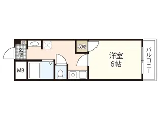 Medion【7階】の間取り