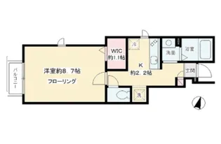 ハルフローラ【1階】の間取り