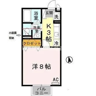 ふぁみーゆ【2階】の間取り