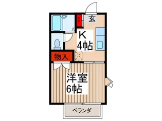 ア-バンハイツの間取り