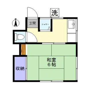 平和ハウス【1階】の間取り