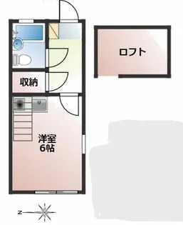 コーポアメニティI【1階】の間取り