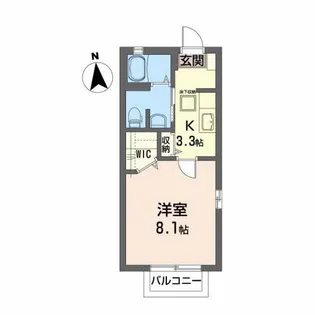 コピエ・I【1階】の間取り