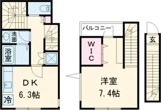 プラスアーバン千歳船橋の間取り
