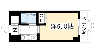 賀茂女子学生会館【1階】の間取り