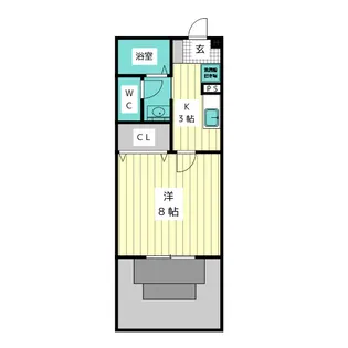 サニーコート向山A棟【1階】の間取り