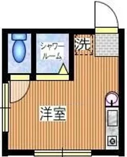 シエスタミント【1階】の間取り