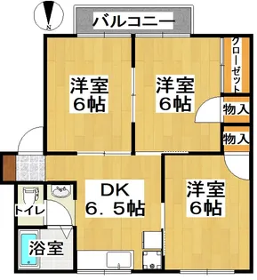 メゾン・ド・ホワイト【2階】の間取り