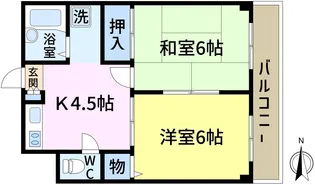 ハイムジョイフル【3階】の間取り