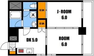 リリーフ中田【2階】の間取り