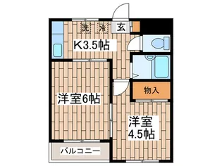 メゾン・ケーファー【2階】の間取り