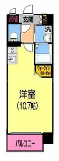 NS楠【8階】の間取り