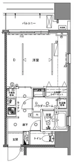 ザ タクト ヨコハマ【4階】の間取り