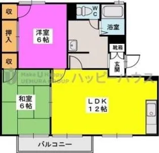 プレジデント正弥II【2階】の間取り