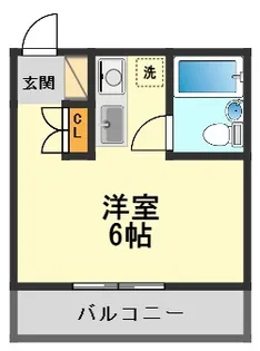 エールプラザ京成小岩【3階】の間取り