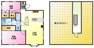 田中ビル【3階】の間取り