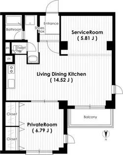 カサビアンカ【4階】の間取り