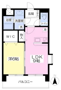 ユニティー・プラスパーII【5階】の間取り