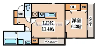 TKS北垣内【1階】の間取り