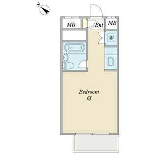 ヴィラ成増【3階】の間取り