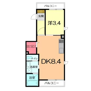 セレニテ大宮宮原【3階】の間取り